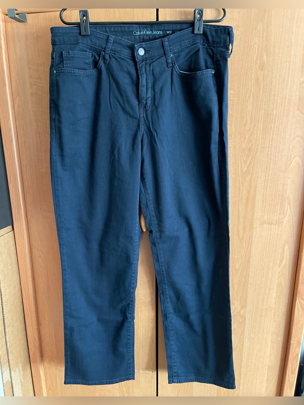 Calvin Klein Blue Jean Curvy Straight W31 L30 Great Condition